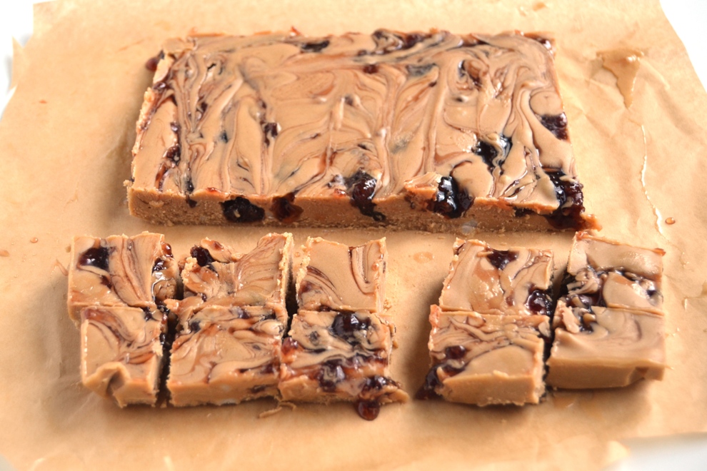 Peanut Butter and Jelly Protein Fudge The Nutritionist Reviews