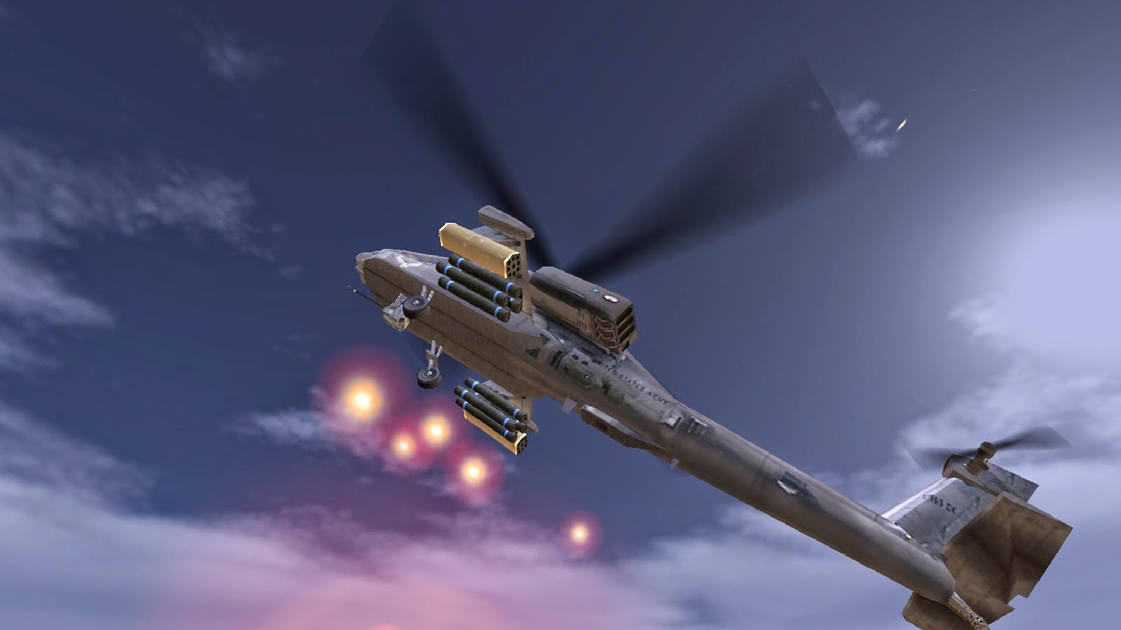 لعبة الهليكوبتر الرائعة Gunship battle Helicopter مهكرة للاندرويد