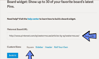 make a pinterest board to embed