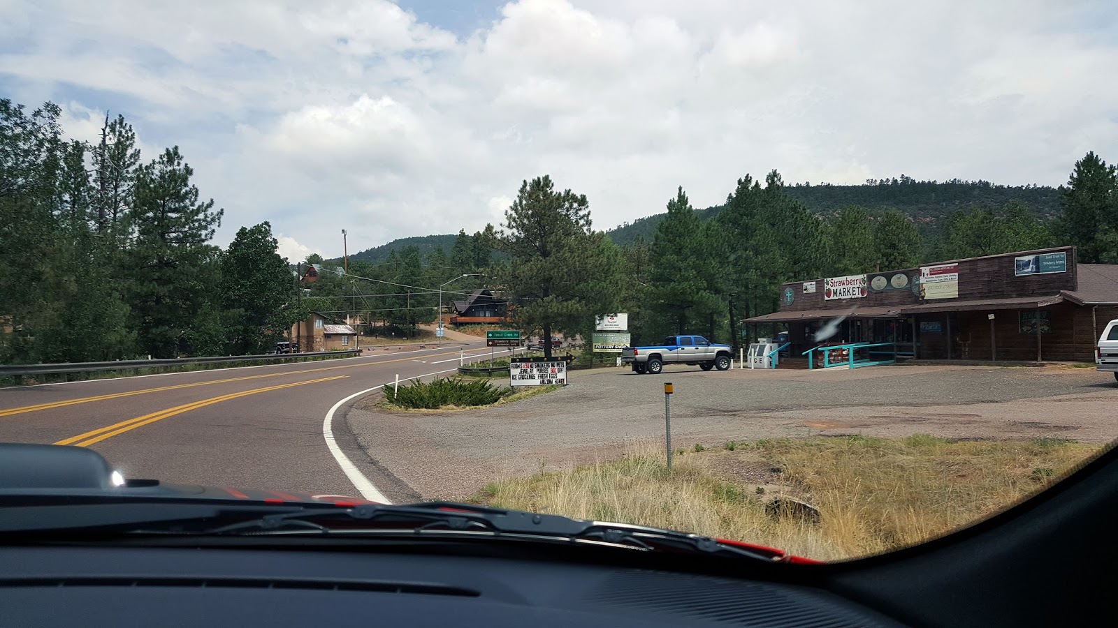 Strawberry and Pine Arizona