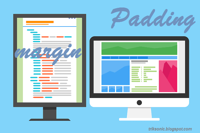 Perbedaan padding dan margin