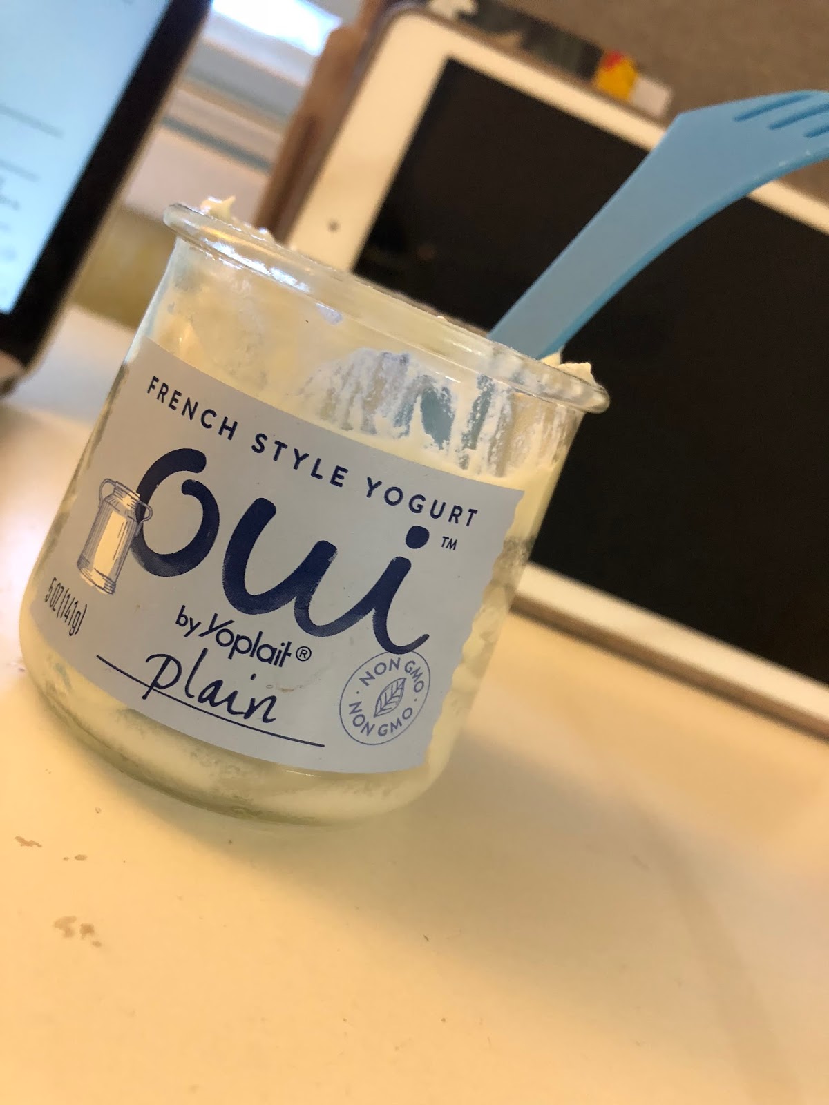 Oui Yogurt by Yoplait. Simply DELICIOUS!