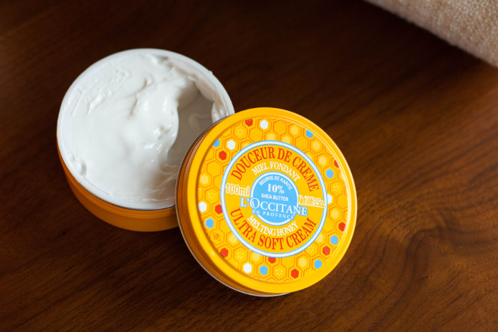 l'Occitane melting honey soft cream review