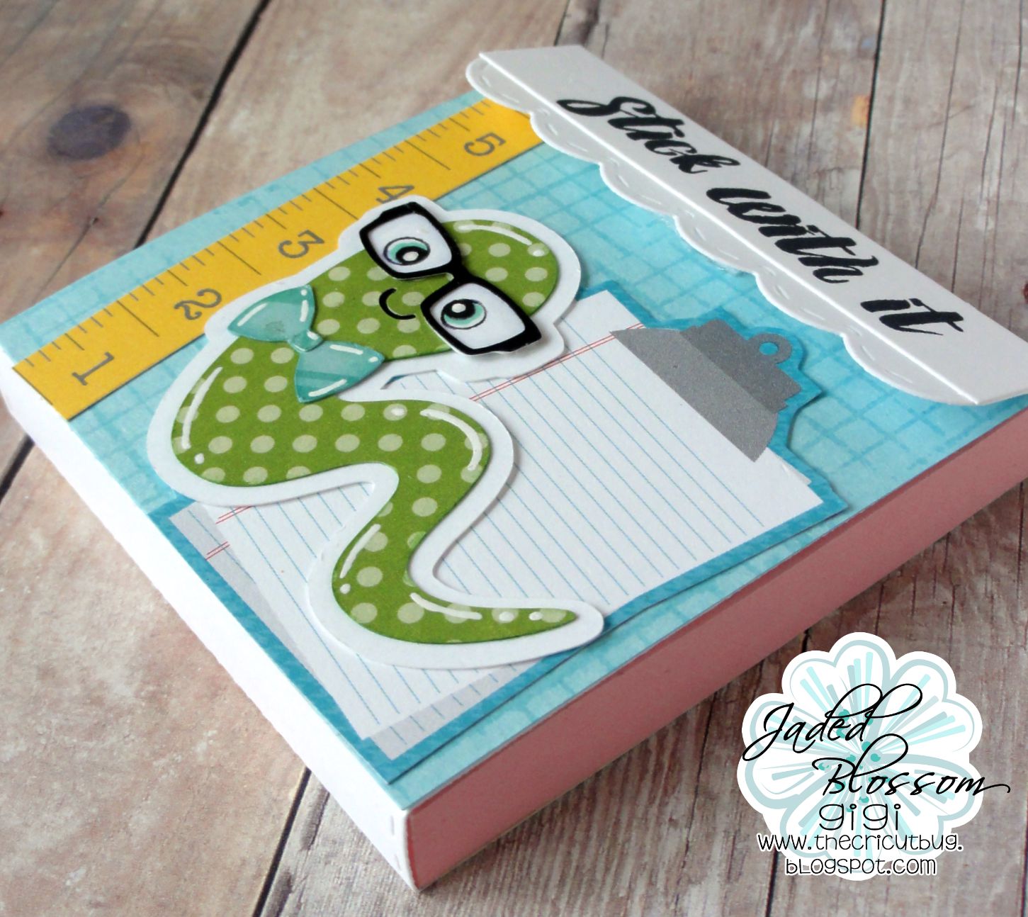 The Cricut Bug: Post It Note Holder and Tutorial