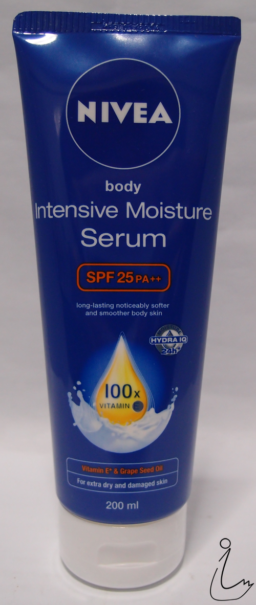 The Swanple Review NIVEA Body Intensive Moisture Serum SPF 25 PA++