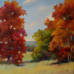 trees fall painting tree oil sold canvas colored nel everyday another