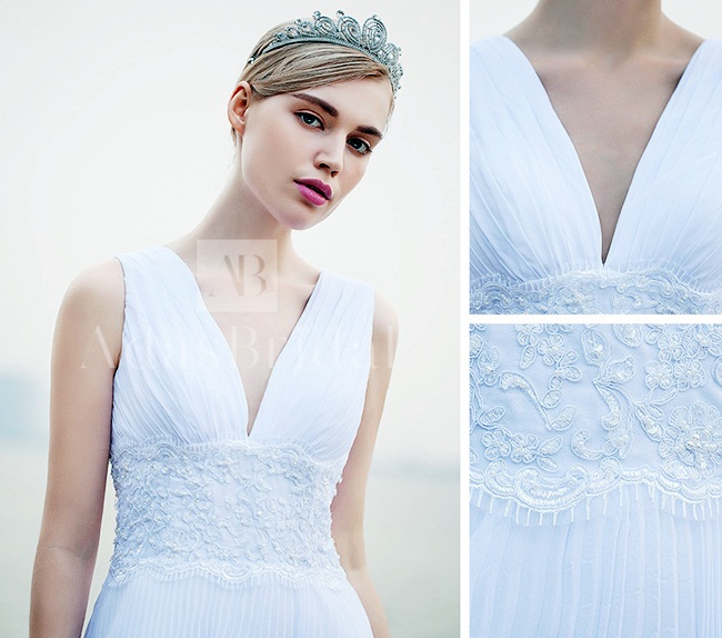 Bridal Gown Simply White Miss Princess Diaries