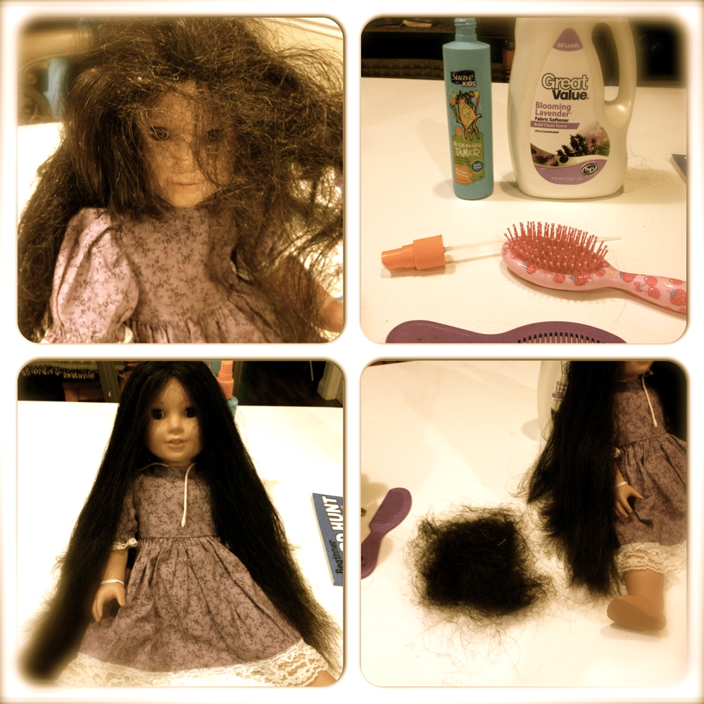 Life...Challenge Accepted Challenge....Tangled American Girl Doll Hair
