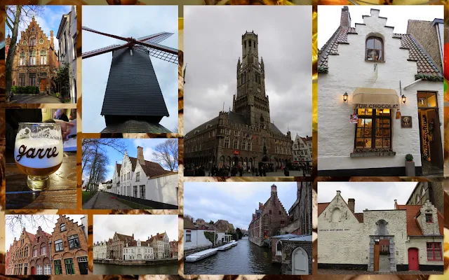 Bruges with a Belgium Rail Pass