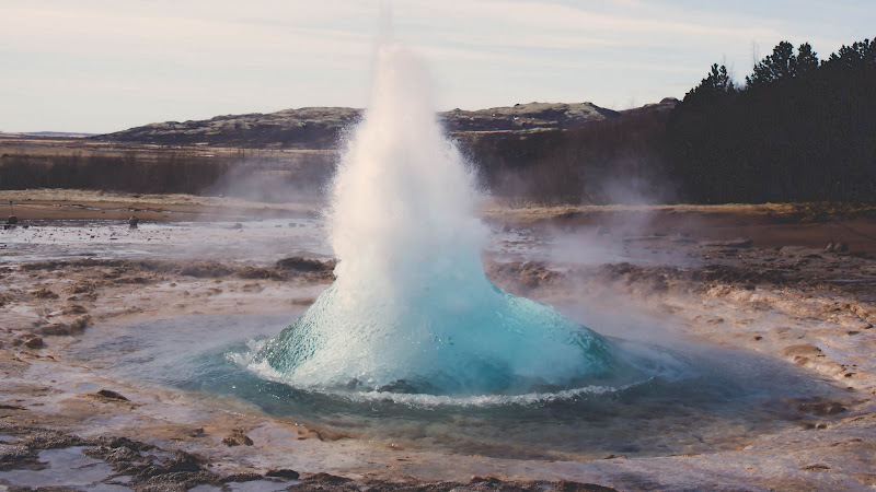 Thermal Geyser Iceland