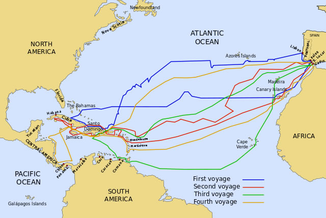 Christopher Columbus voyage