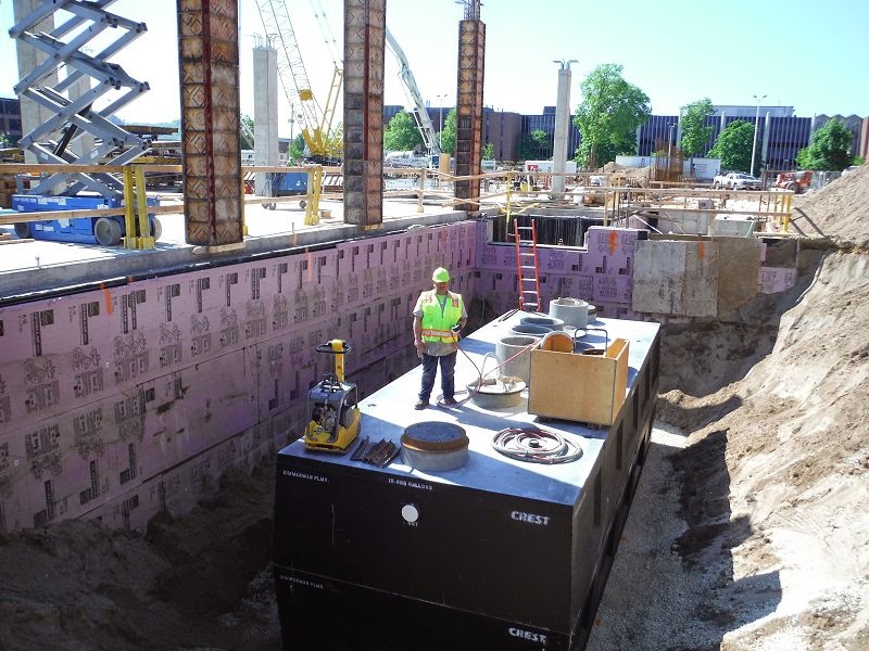 Crest Precast Concrete Large Grease Interceptor Crest Precast Concrete