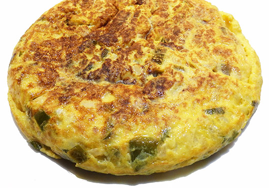 Tortilla de bacalao