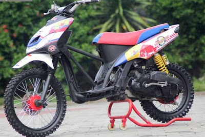 ide modifikasi mio grasstrack