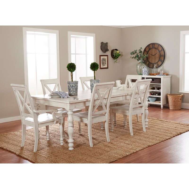 Review ﻿Eminence 7 Piece Extendable Dining Set 7 Piece Kitchen & Dining