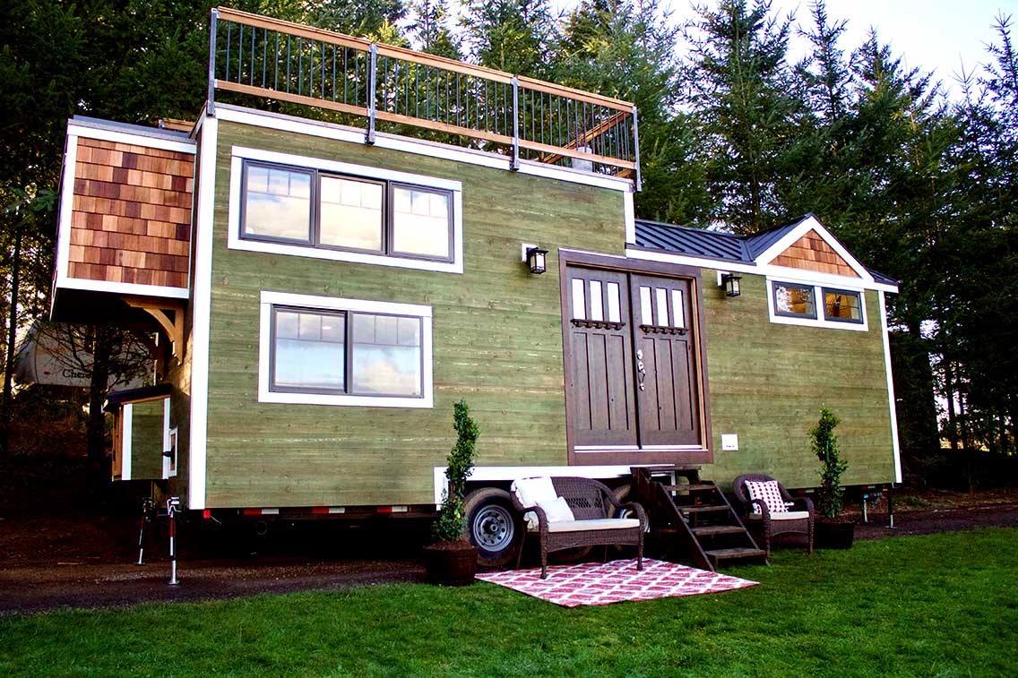 TINY HOUSE TOWN Tiny Craftsman Home From Tiny Heirloom