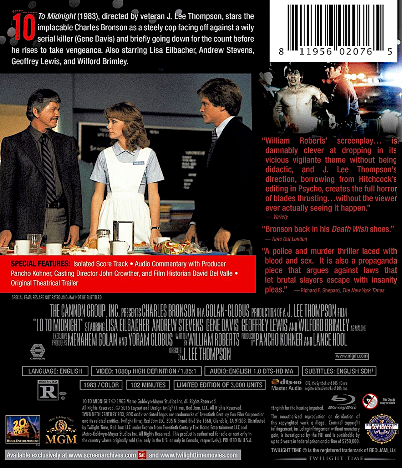 bluray and dvd covers TWILIGHT TIME LIMITED EDITION SERIES BLURAYS