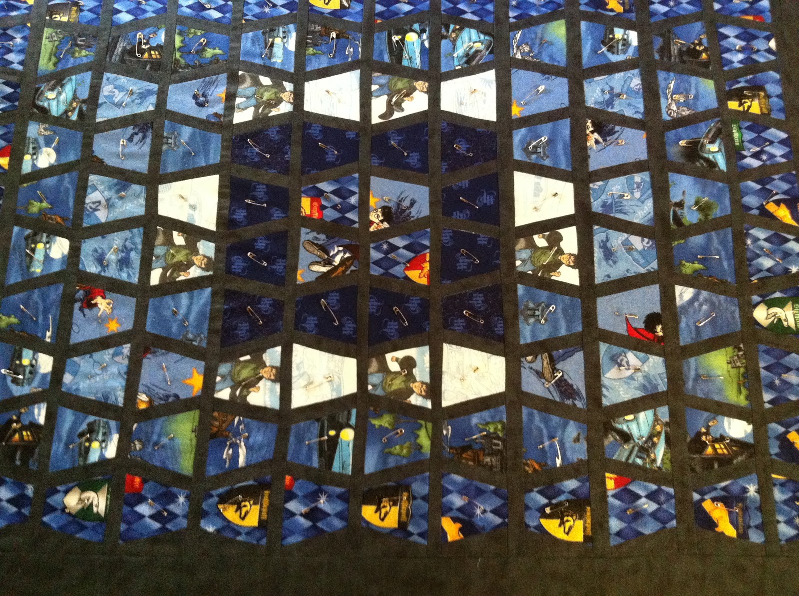 The Peony Teacup The Harry Potter Quilt, complete!