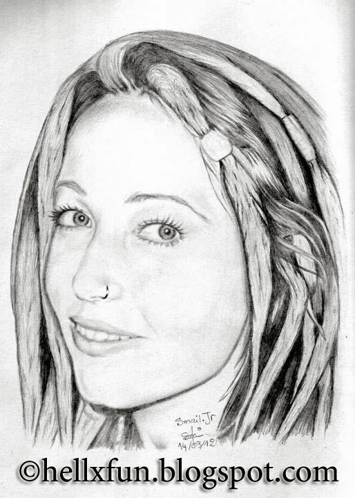 Drawing Girl With Dreadlocks Smail Jr
