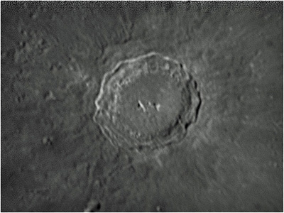 The Moon Crater Copernicus