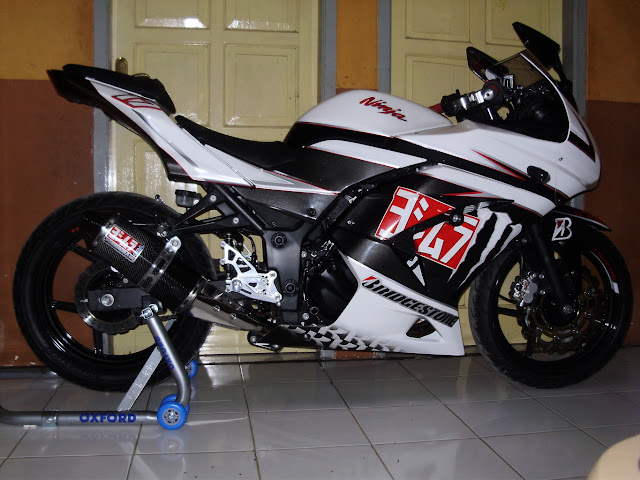 Modifikasi Motor Ninja 4 Tak Drag 