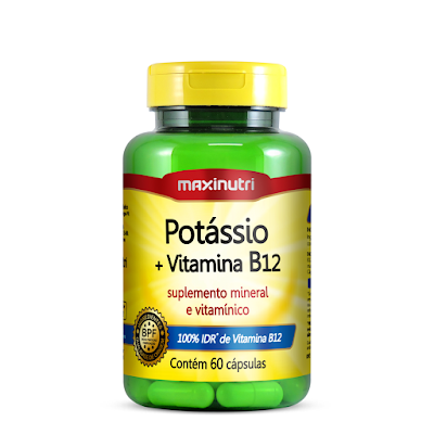 potássio vitamina b12 maxinutri