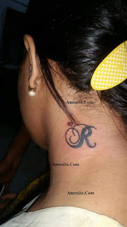 Bangladeshi girl Neck tattoo Bangladeshi girl Neck tattoo