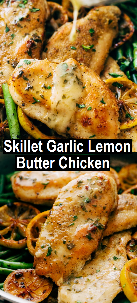 Skillet Garlic Lemon Butter Chicken - Dessert & Cake Recipes