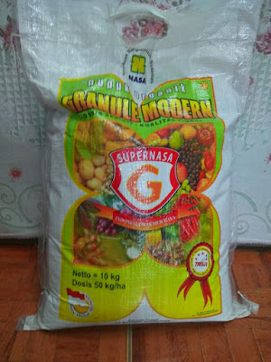 pupuk organik granule granule modern