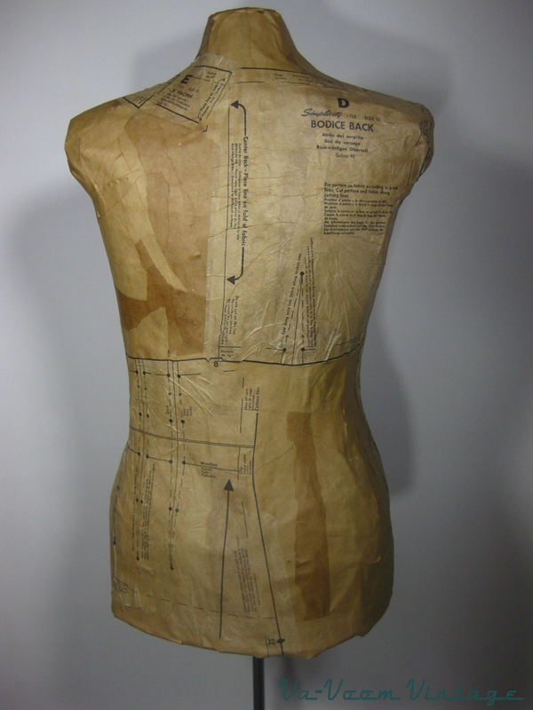 DIY Dress Form Under $50 / Va-Voom Vintage | Vintage Fashion, Hair ...
