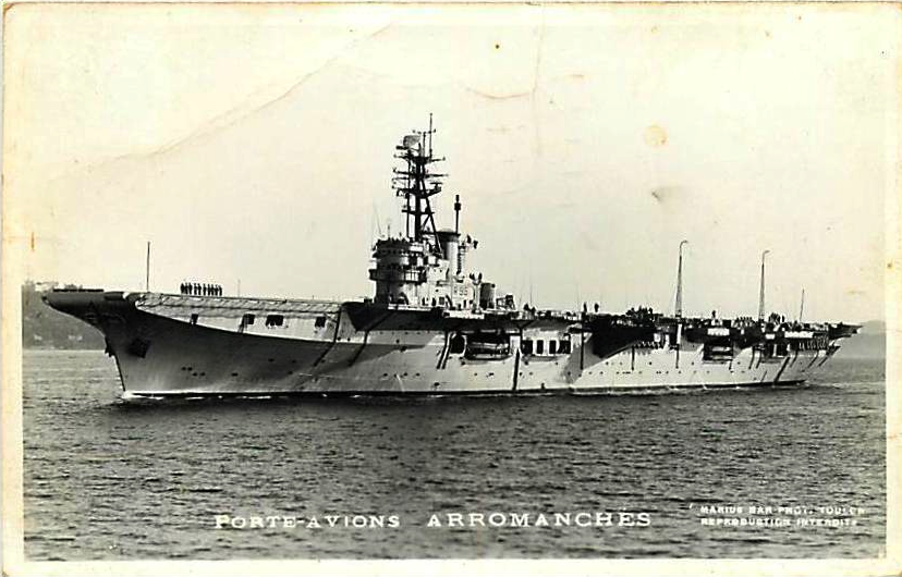 Bachi (calot) De Marin Porte-avions Arromanches - Vintage, Occasion, Marine Française