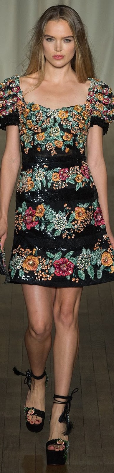 Marchesa 2015, dresses, embellished dresses