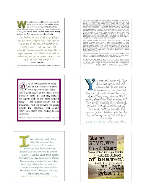 Printable Post-it Notes for your scriptures from /