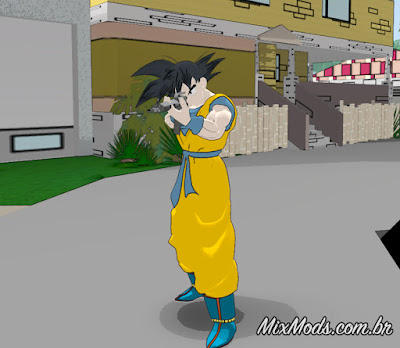 gta sa san andreas mod goku dragon ball cartoon graphics textures