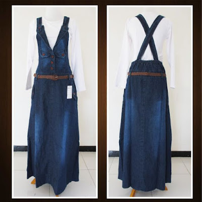 Model Baju Muslim Jeans Modis dan Trendy Untuk Wanita Model Baju Muslim Jeans Modis dan Trendy Untuk Wanita
