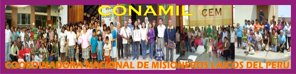 CONAMIL Coordinadora Nacional de Misioneros Laicos del Perú