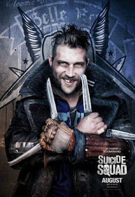 Suicide Squad Jay Courtney Boomerang Poster