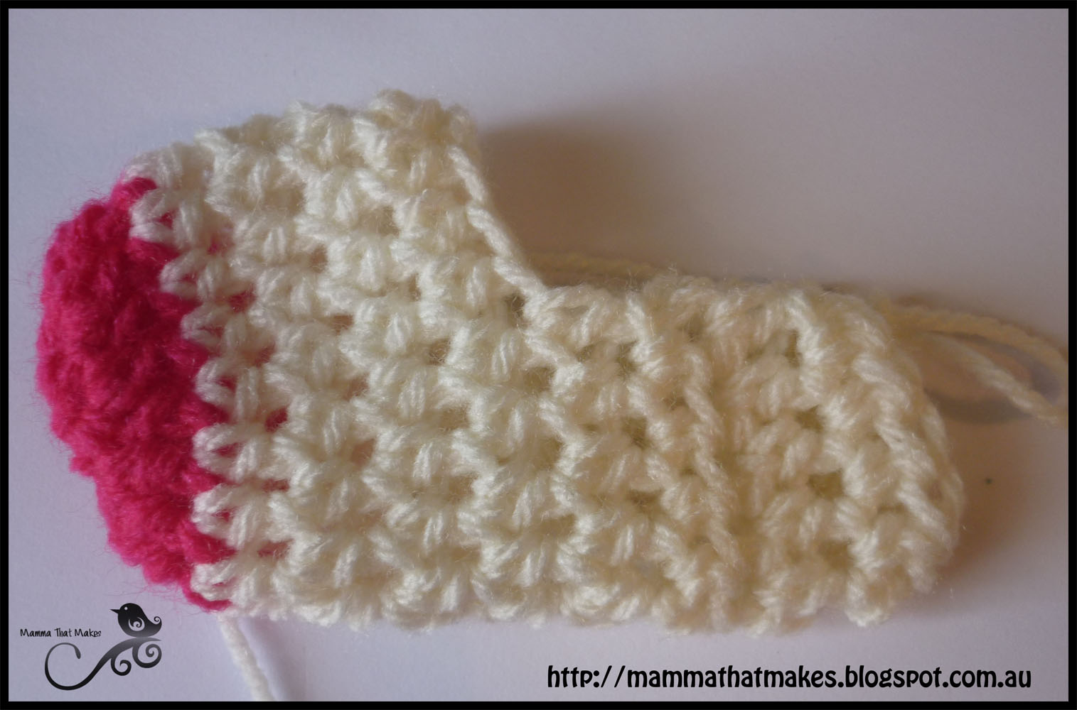 Mamma That Makes Crochet socks for preemies and full term babies