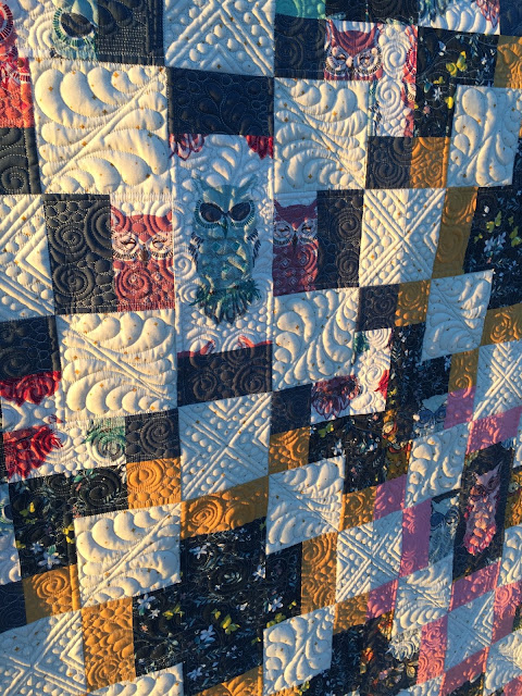 AGF Stitched with Kimberly: Timber @ Quilting Mod, Quilting by Quilt Icing