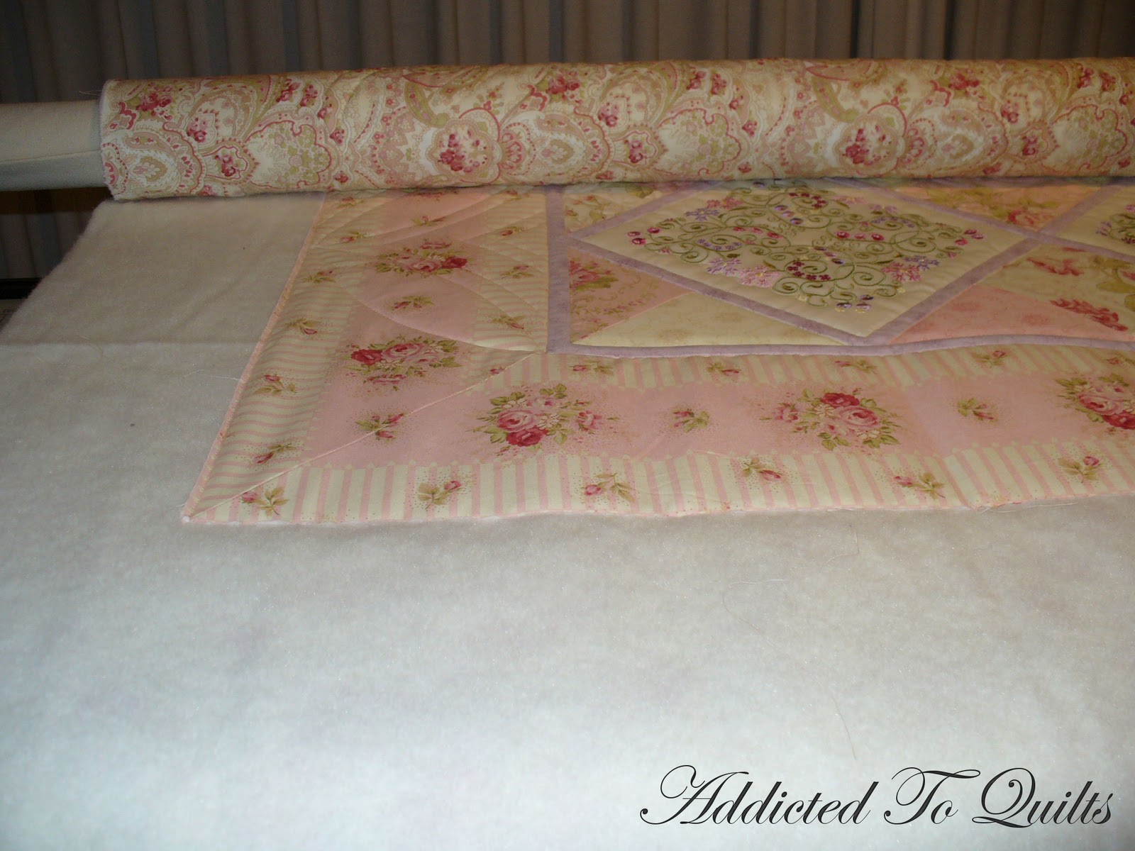 Addicted To Quilts Floating a Quilt Tutorial