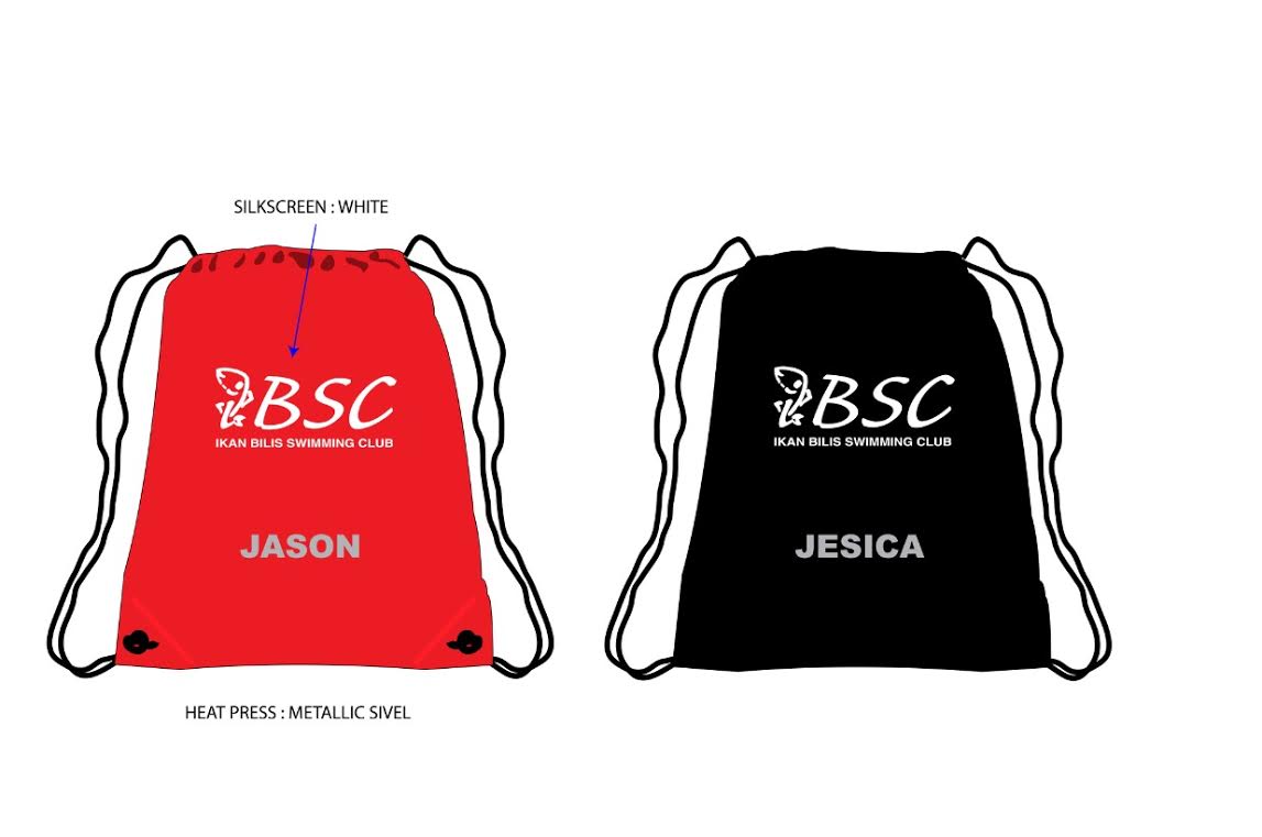 personalised string bags