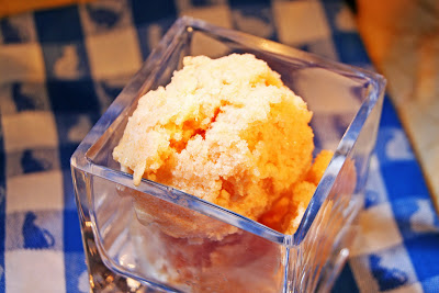 Love in the Kitchen: Peach Lambic Sorbet