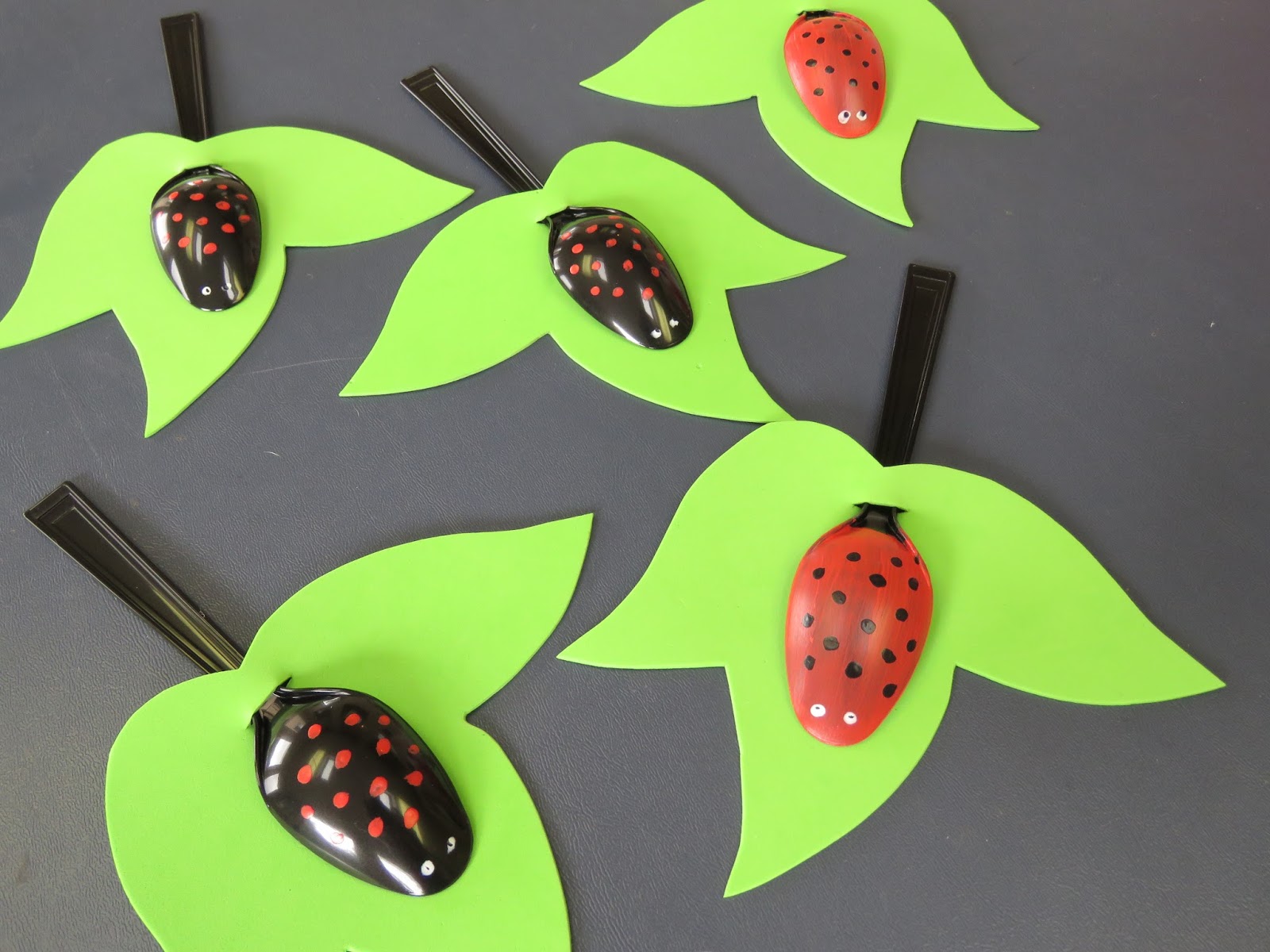 Plastic Spoon Bug Craft