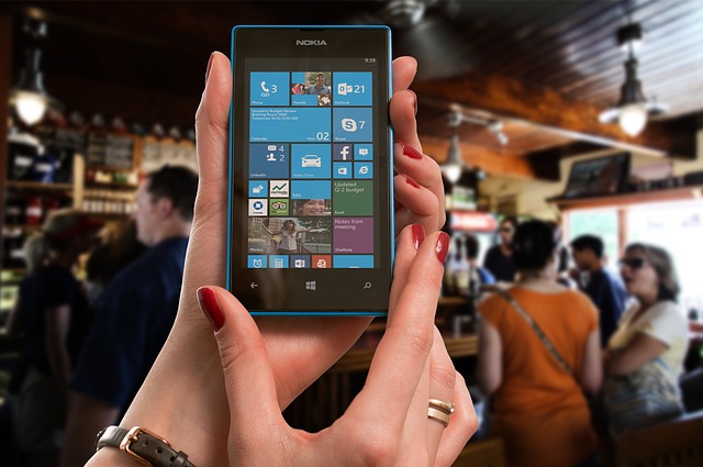 Nokia Lumia Microsoft Woman Bar Phone Smartphone Nokia Lumia Microsoft Woman Bar Phone Smartphone