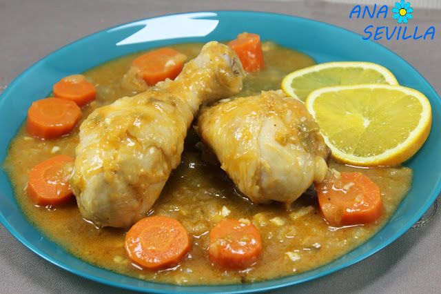 Jamoncitos de pollo a la naranja thermomix