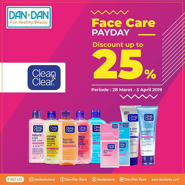 #DanDan - #Promo Face Care & PAYDAY Diskon Hingga 30% (s.d 03 April 2019) #DanDan - #Promo Face Care & PAYDAY Diskon Hingga 30% (s.d 03 April 2019)