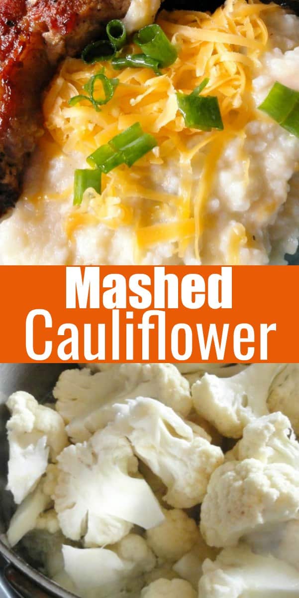 How to make Mashed Cauliflower Potatoes recipe. A great side dish recipe to cut carbs and eat more vegetables from from Serena Bakes Simply From Scratch.