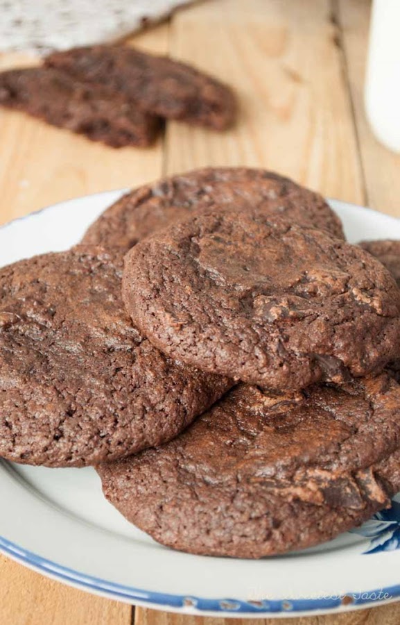 Galletas de chocolate y guindilla / Double chocolate chilli cookies