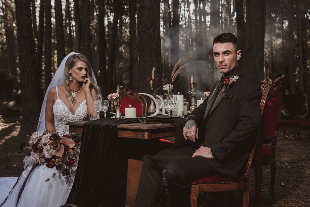 sawyers photography newcastle dark moody lush weddings floral designer australian bridal