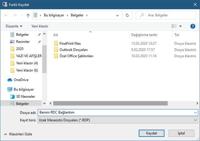 Uzak Masaüstü Oturumunda Yerel Dosyalara ve Klasörlere Erişim 10 Image%2B9